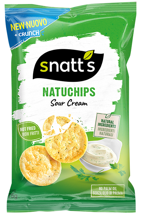 Snatts Natuchips Sour Cream
